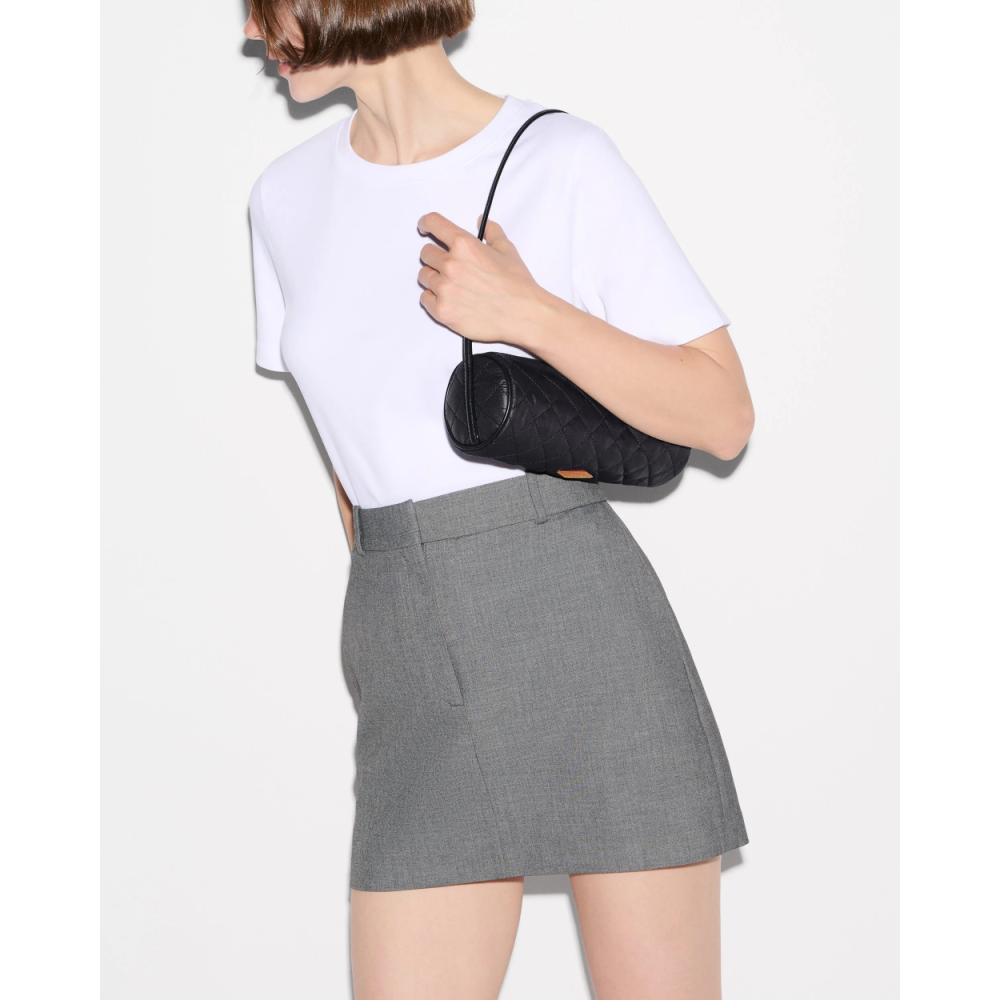 ASTOR CYLINDER SATCHEL BLACK