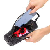 ASTOR CYLINDER SATCHEL BLACK