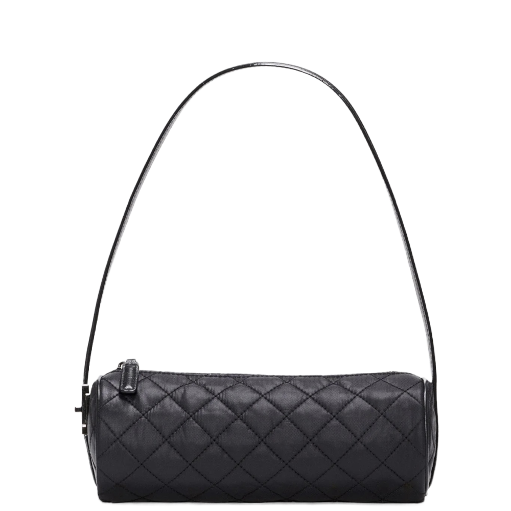 ASTOR CYLINDER SATCHEL BLACK