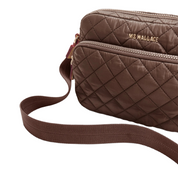 SMALL METRO CAMERA CROSSBODY WALNUT