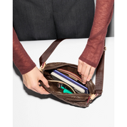 SMALL METRO CAMERA CROSSBODY WALNUT