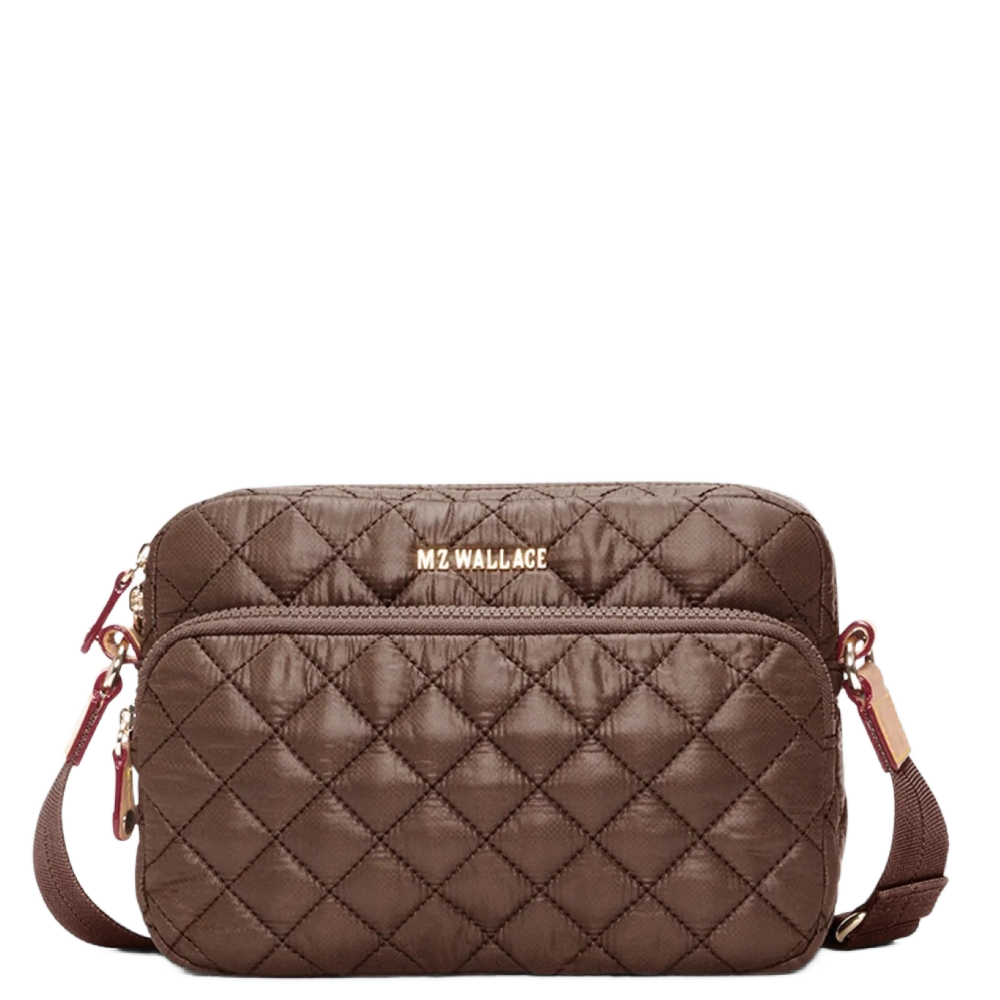 SMALL METRO CAMERA CROSSBODY WALNUT