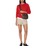 SMALL METRO CAMERA CROSSBODY WALNUT