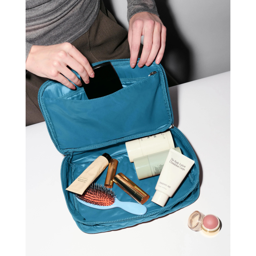 ZIP ROUND ORGANIZER ATLANTIC BLUE