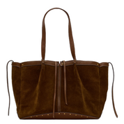 MERYL CARRYALL CINNAMON SUEDE