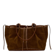 MERYL CARRYALL CINNAMON SUEDE