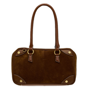 MEREDITH MED CINNAMON SUEDE