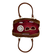 MEREDITH MED CINNAMON SUEDE