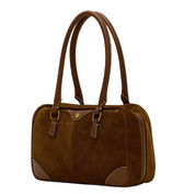 MEREDITH MED CINNAMON SUEDE