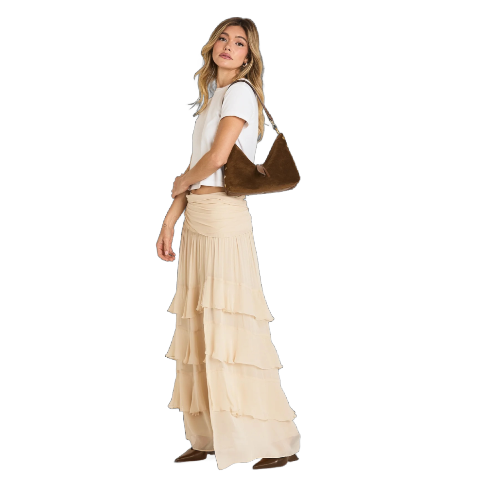 GRACE MED CINNAMON SUEDE
