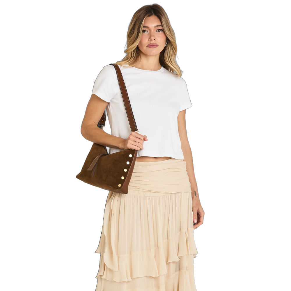 GRACE MED CINNAMON SUEDE