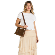 GRACE MED CINNAMON SUEDE