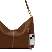 GRACE MED CINNAMON SUEDE