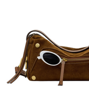 DOXIE MED CINNAMON SUEDE