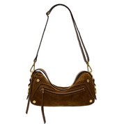 DOXIE MED CINNAMON SUEDE