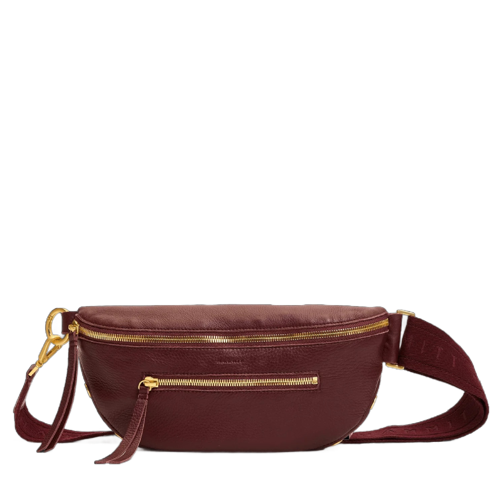 CHARLES CROSSBODY MED CHERRYWOOD PEBBLE