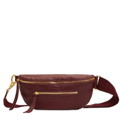 CHARLES CROSSBODY MED CHERRYWOOD PEBBLE
