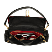 BEVERLY MED BLACK RED ZIP