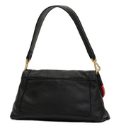 BEVERLY MED BLACK RED ZIP