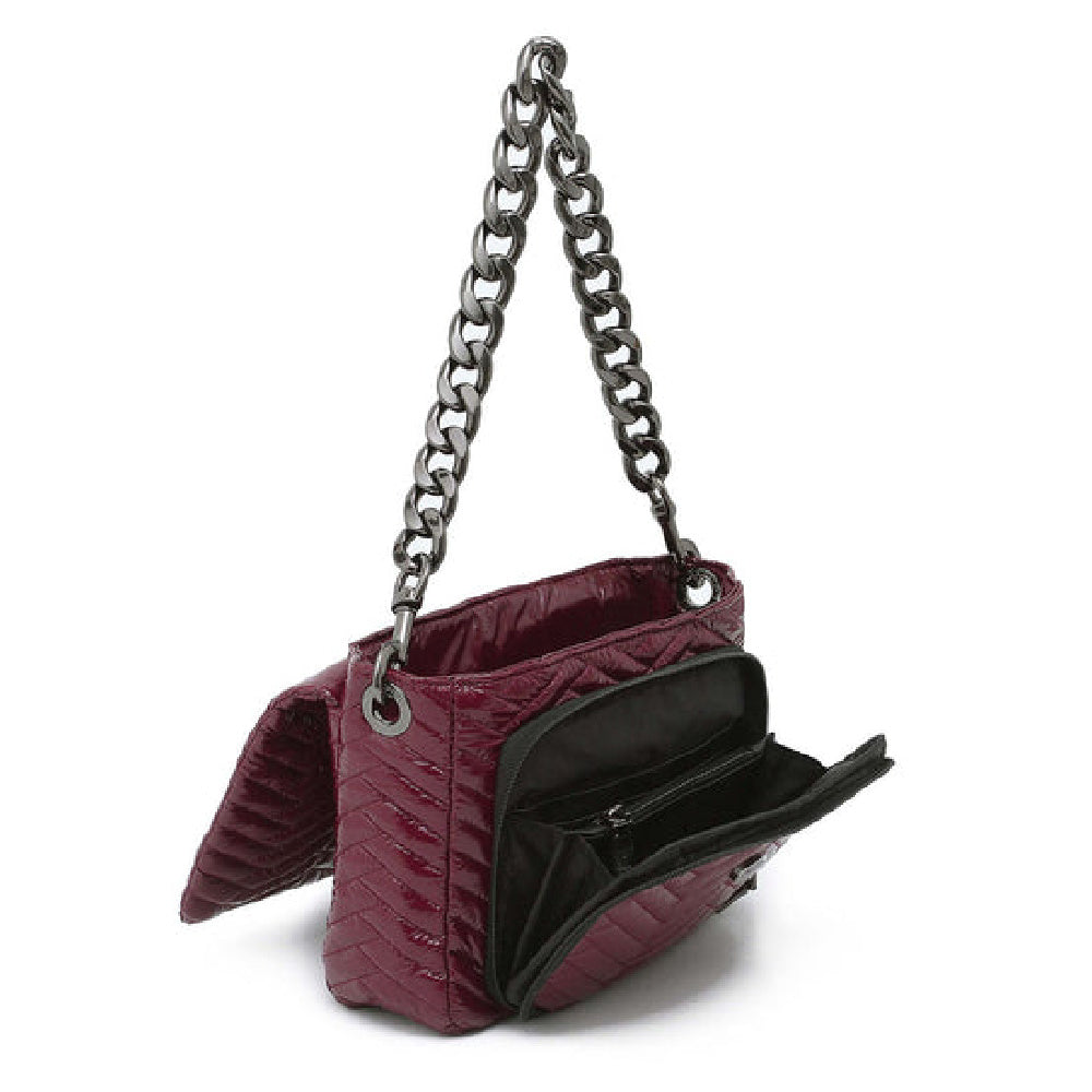 THE MUSE GLOSSY DEEP BURGUNDY