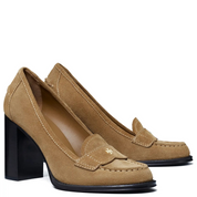 VINTAGE HEELED LOAFER TOFFEE