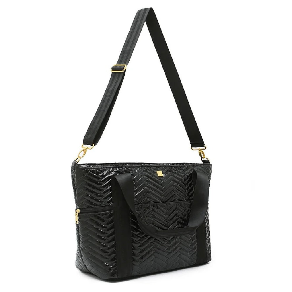 JETSET WINGMAN MOTO BLACK W/ GOLD
