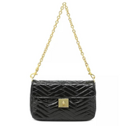 HIGH SOCIETY MOTO BLACK CRINKLE
