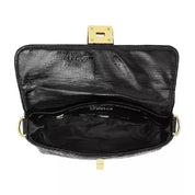 HIGH SOCIETY MOTO BLACK CRINKLE