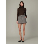THE TONY LONG SLEEVE TOP DARK CHOCOLATE