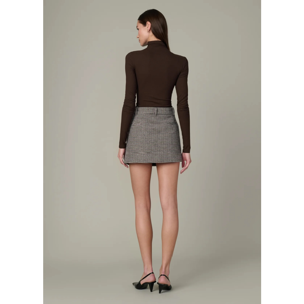 THE TONY LONG SLEEVE TOP DARK CHOCOLATE