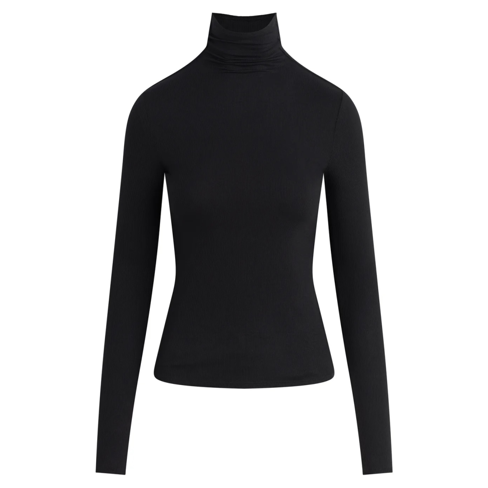 THE TONY LONG SLEEVE TOP BLACK