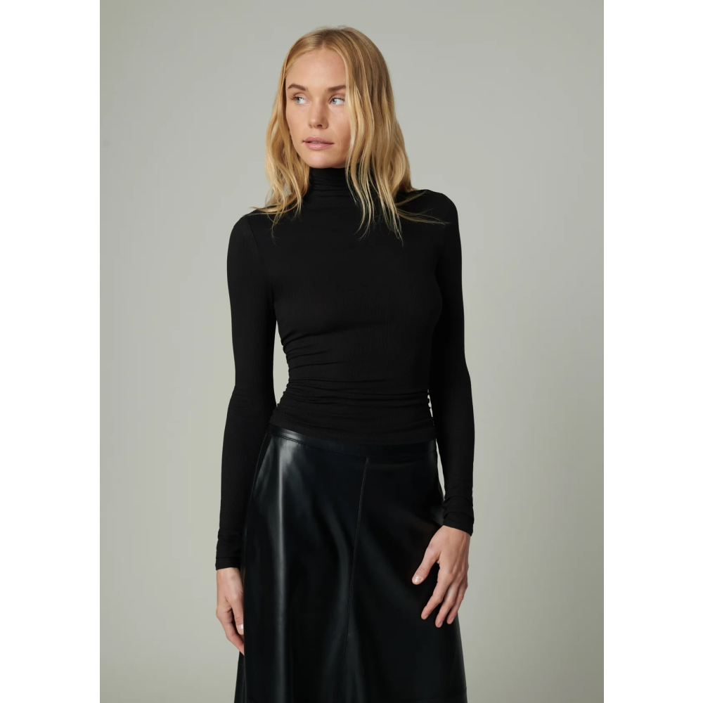 THE TONY LONG SLEEVE TOP BLACK