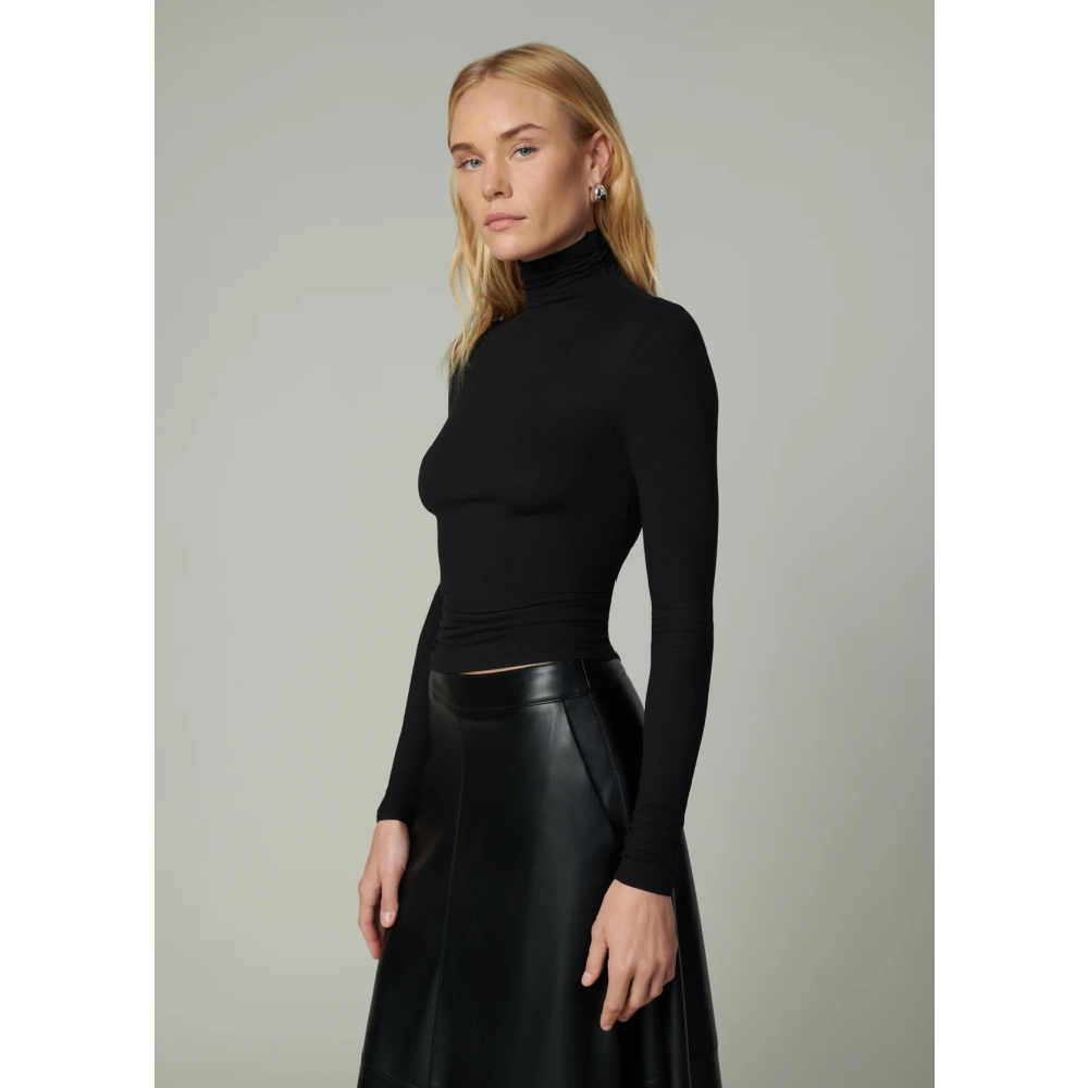 THE TONY LONG SLEEVE TOP BLACK