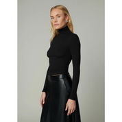 THE TONY LONG SLEEVE TOP BLACK