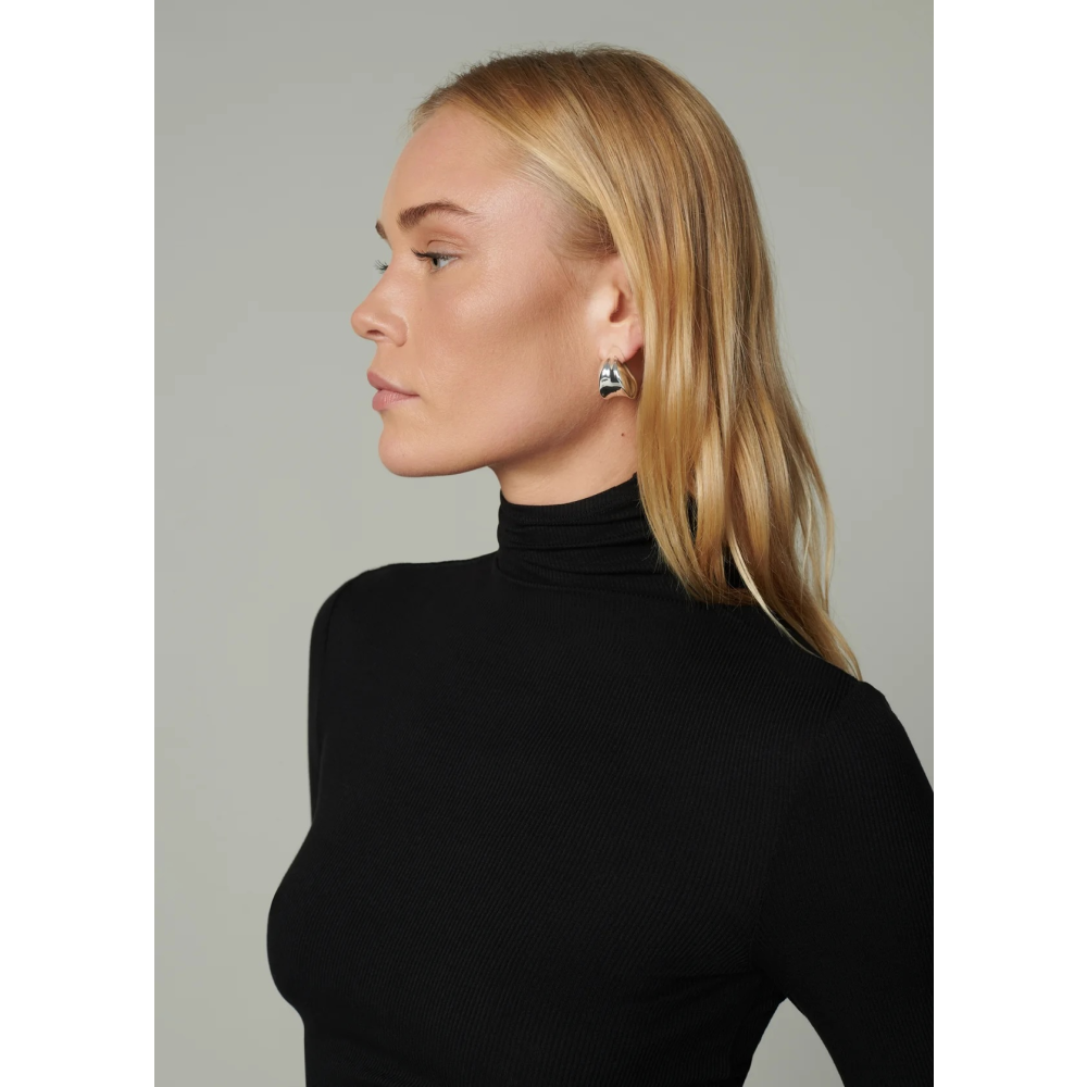THE TONY LONG SLEEVE TOP BLACK