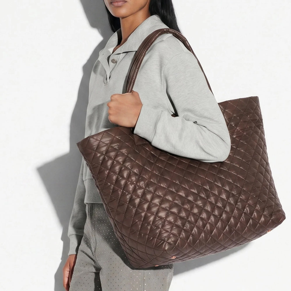 LARGE METRO TOTE DELUXE WALNUT