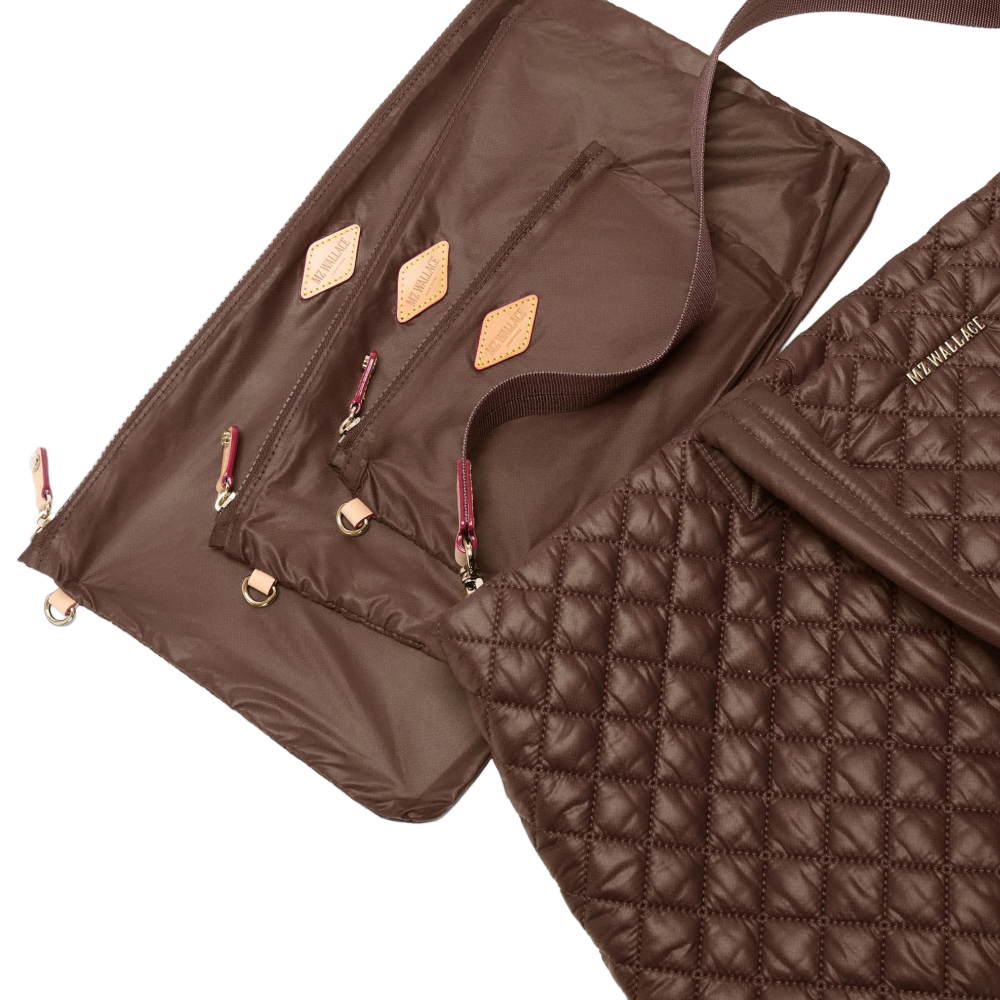 LARGE METRO TOTE DELUXE WALNUT