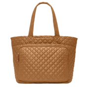 LARGE METRO TRAVEL TOTE COGNAC