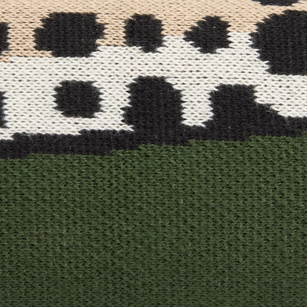 THROW 130 LEOPARD KHAKI