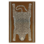 THROW 130 LEOPARD BEIGE