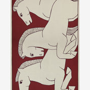THROW 130 CAVALE BURGUNDY