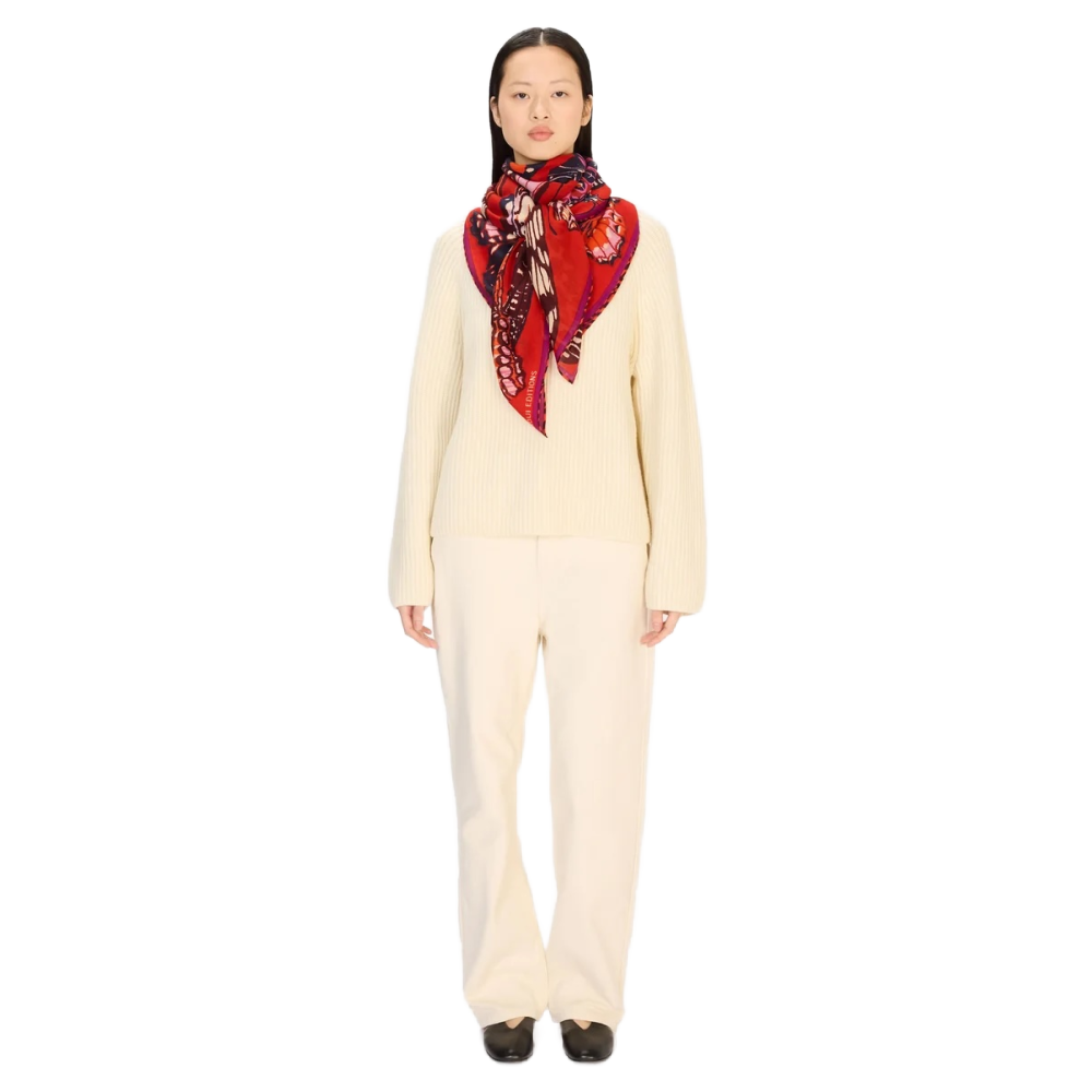 CARRE 130 PAPLON RED