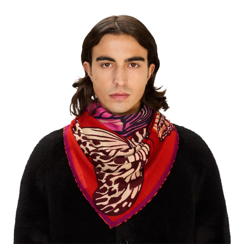 CARRE 130 PAPLON RED
