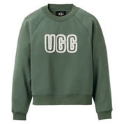 UGG LOGO CREWNECK GREEN STONE