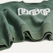 UGG LOGO CREWNECK GREEN STONE