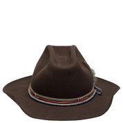 MATTY WOOL FELT COWBOY IN BROWN