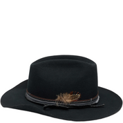 MATTY WOOL FELT COWBOY IN BLACK