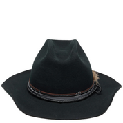 MATTY WOOL FELT COWBOY IN BLACK