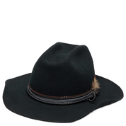 MATTY WOOL FELT COWBOY IN BLACK