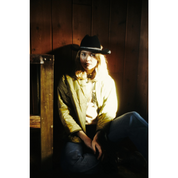 MATTY WOOL FELT COWBOY IN BLACK